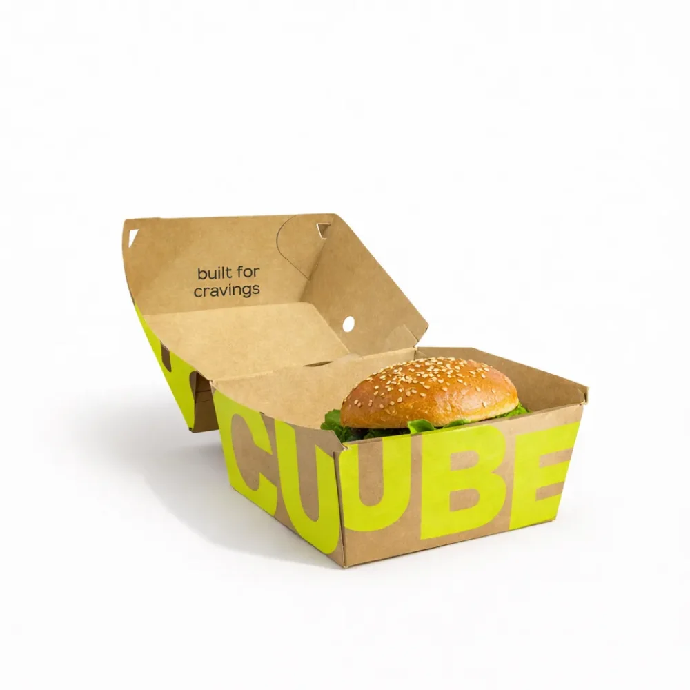 hamburgerbox kraft bedruckt logo 9